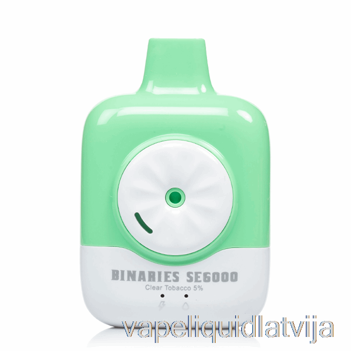 Horizon Binārie Se6000 Vienreizējās Lietošanas Dzidrs Tabakas Vape šķidrums